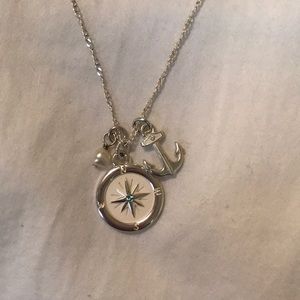 Adjustable Brighton Compass Necklace